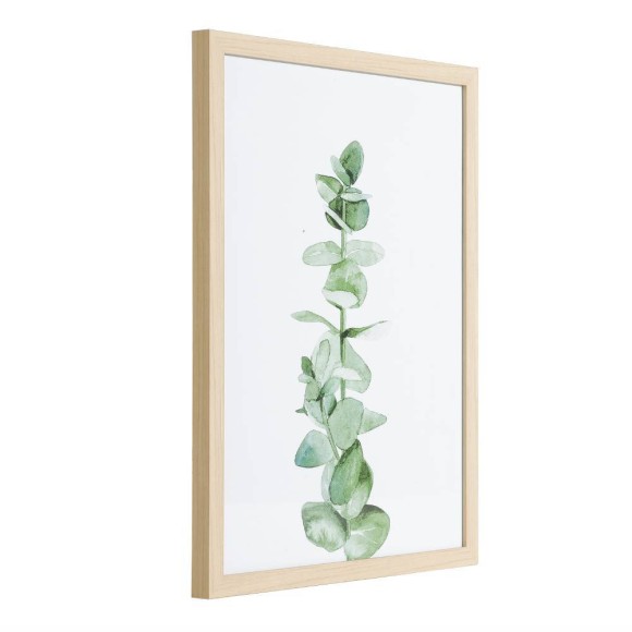 423081 Картина ROBERVAL, L322, B19, H422, пластик, стекло, зеленый, коричневый