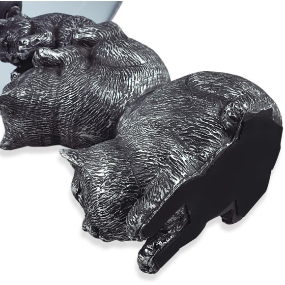 8128/1T MODERNI LN25 серый, керамика/текстиль Настольная лампа E27 1*60W 220V CATTY