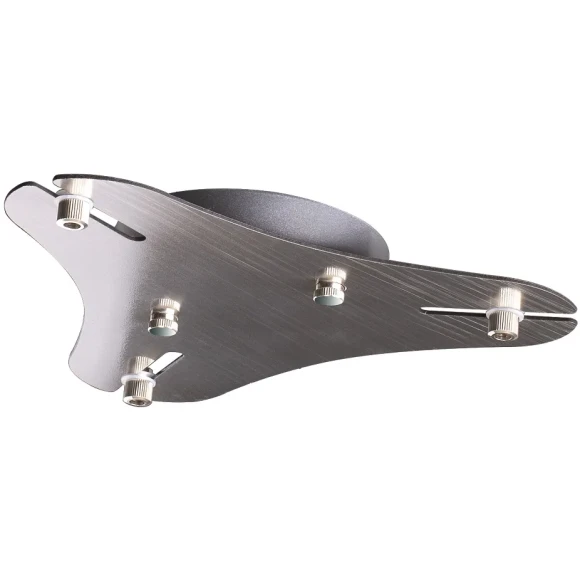 Универсальная потолочная база Crystal Lux D260-3 NICKEL 0990/030