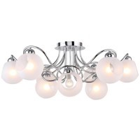 Люстра потолочная Lussole LSP-8140 Iliamna IP21 под лампы 9xE14 360W