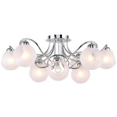 Люстра потолочная Lussole LSP-8140 Iliamna IP21 под лампы 9xE14 360W