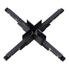 Соединитель питание+металл Х-образный для накладных шин серии Novotech Flum 135128 Соединитель питание+металл Х-образный для накладных шин серии Novotech Flum 135128