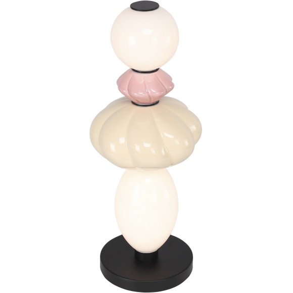 SL6134.404.01 Прикроватная лампа ST-Luce черный/розовый, желтый, опаловый LED 1*16W 3000K FLORENTINI