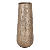 421318 KURASHIKI Декоративная ваза металл золотой