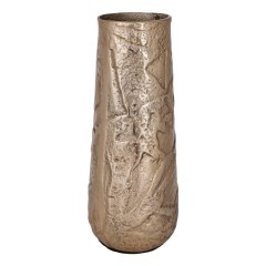 421318 KURASHIKI Декоративная ваза металл золотой 421318 KURASHIKI Декоративная ваза металл золотой