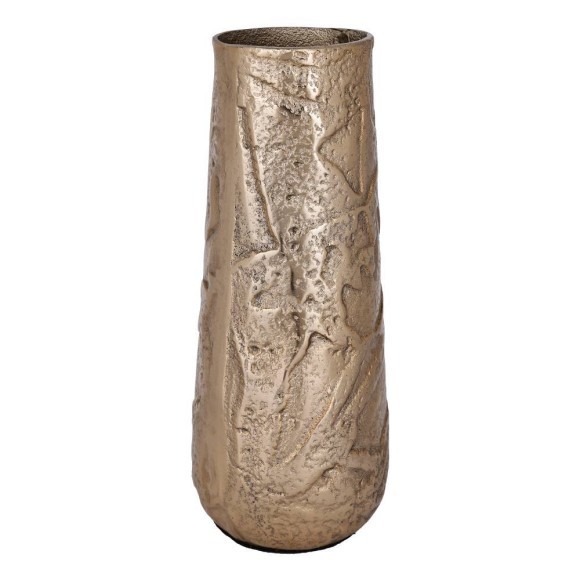 421318 KURASHIKI Декоративная ваза металл золотой 421318 KURASHIKI Декоративная ваза металл золотой