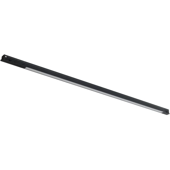 Crystal Lux CLT 0.34 001 20W BL 4000K 1409/372 Низкопрофильный магнитный линейный светильник черного цвета, 715x18x16мм, напряжение 48V 20Вт 1700Лм 4000К CRI90 120°
