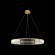 10135/800 Gold Подвесной светильник LOFT IT Crystal ring