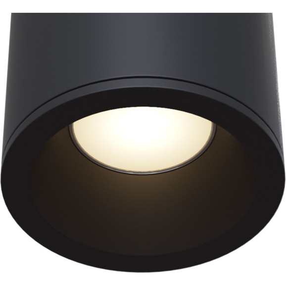 Уличный потолочный светильник Maytoni C029CL-01B Zoom IP65 под лампу 1xGU10 50W