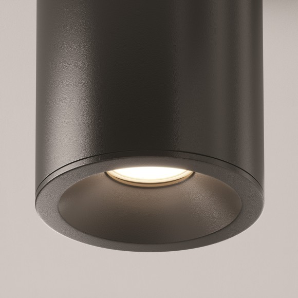 Уличный потолочный светильник Maytoni C029CL-01B Zoom IP65 под лампу 1xGU10 50W