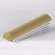 SY0737 Lussole CALVERT Настенное бра матовое золото с прозрачным акриловым плафоном, LED 3 Вт, 4000 К, 270 Лм, IP20