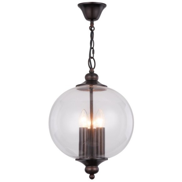 SL362.303.03 Светильник подвесной ST-Luce Черный/Прозрачный E14 3*60W LATERIA