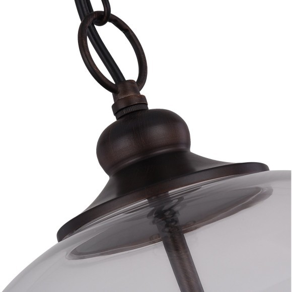 SL362.303.03 Светильник подвесной ST-Luce Черный/Прозрачный E14 3*60W LATERIA