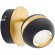 95482 EGLO NOCITO (Ночито), настенный поворотный спот, 1 x GU10 LED, 2,8 Вт, 3000 К, черно-золотой