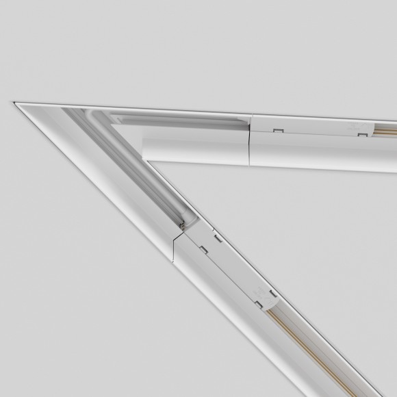 Угол 45° для шинопроводов в ГКЛ 12.5мм Maytoni Gravity TRA010CLS-42W