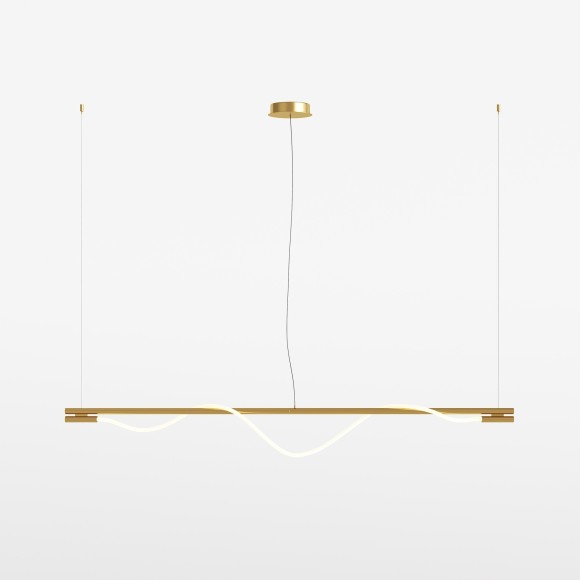 Подвесной светильник линейный Maytoni MOD166PL-L20G3K Tau светодиодный LED 21W