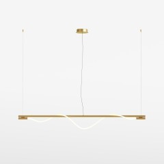 Подвесной светильник линейный Maytoni MOD166PL-L20G3K Tau светодиодный LED 21W Подвесной светильник линейный Maytoni MOD166PL-L20G3K Tau светодиодный LED 21W