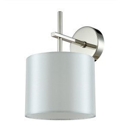 Бра Crystal Lux SERGIO AP1 NICKEL Бра Crystal Lux SERGIO AP1 NICKEL