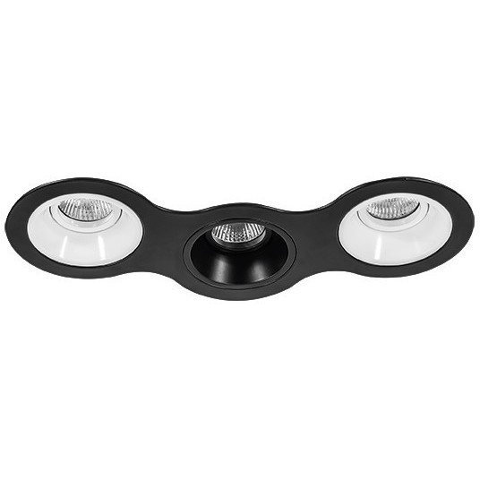 Встраиваемый светильник Lightstar D697060706 Domino под лампы 3xGU5.3 150W