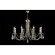 Люстра Crystal Lux VICTORIA SP8 GOLD/AMBER