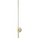 Поворотный настенный светильник Crystal Lux VERDE AP L1000 GOLD