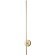 Поворотный настенный светильник Crystal Lux VERDE AP L1000 GOLD