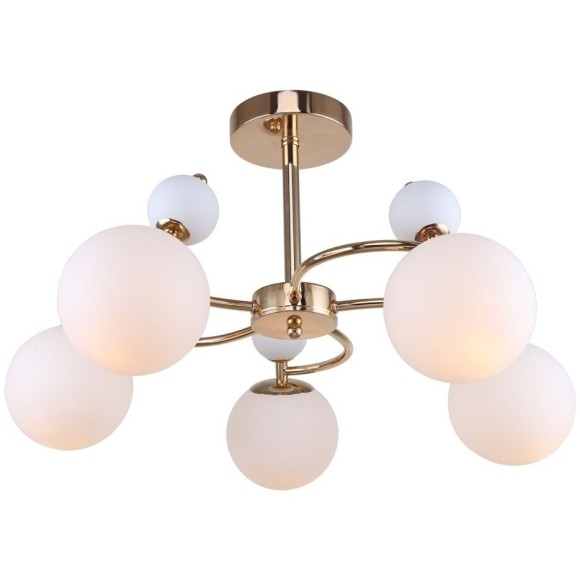 Люстра на штанге Lussole LSP-8723 AMARILLO IP21 под лампы 5xE14 200W