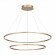 ST605.203.91 Cветильник подвесной SMART ST-Luce Золотистый/Белый LED 1*91W 2800-6500K Подвесные светильники