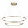 ST605.203.91 Cветильник подвесной SMART ST-Luce Золотистый/Белый LED 1*91W 2800-6500K Подвесные светильники