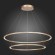 ST605.203.91 Cветильник подвесной SMART ST-Luce Золотистый/Белый LED 1*91W 2800-6500K Подвесные светильники