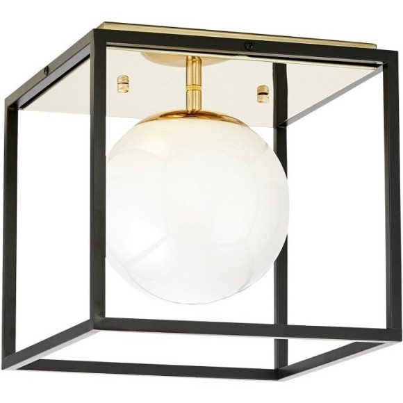 Потолочный светильник Maldini LDC 8060-1 F.GD+BK Потолочный светильник Maldini LDC 8060-1 F.GD+BK