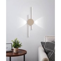 Песочный настенно-потолочный светильник EGLO 902126, встроенный LED 20Вт и 0,91Вт, 2400Лм и 135Лм, 3000К, CRI 80, подключение 220В, 750 × 200 × 55 мм