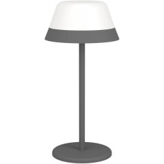 900978 Аккум. настольн. лампа диммер сенсор  MEGGIANO, 1,5W(LED), 0,8W(LED), IP54, пластик, серый