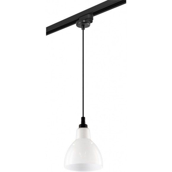 Однофазный двужильный трековый светильник Lightstar L1T865017 Loft под сменную лампу Е14