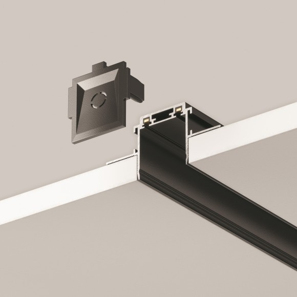 Плоский 2м магнитный встраиваемый в ГКЛ 12.5мм шинопровод Maytoni Radity TRA084MP-12B Плоский 2м магнитный встраиваемый в ГКЛ 12.5мм шинопровод Maytoni Radity TRA084MP-12B