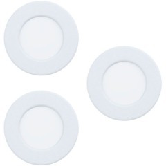 99135 Светодиодный комплект встраиваемых светильников FUEVA 5, 3х2,7W (LED), ?86, ET26, 3х300lm, 3000K, ст 99135 Светодиодный комплект встраиваемых светильников FUEVA 5, 3х2,7W (LED), ?86, ET26, 3х300lm, 3000K, ст