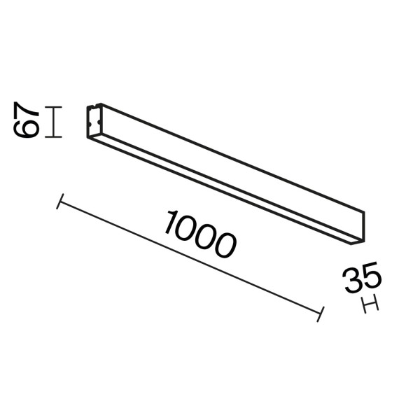 Линейный светильник Technical LL311036