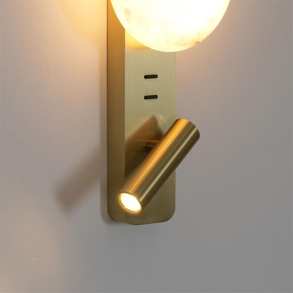 Настенный светильник Odeon Light LED 9W 787Лм 2700K 180° 220V ALBERGO 7164/9WL Настенный светильник Odeon Light LED 9W 787Лм 2700K 180° 220V ALBERGO 7164/9WL