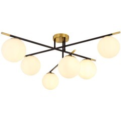 Потолочная люстра Arte Lamp ALCOR A2224PL-6BK Потолочная люстра Arte Lamp ALCOR A2224PL-6BK