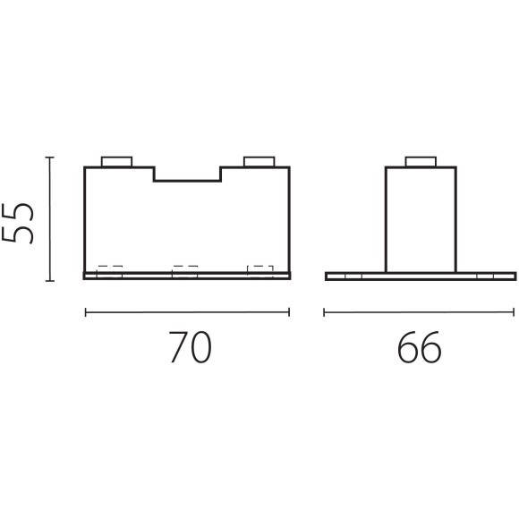 Безрамочный светодиодный светильник для ГКЛ 5Вт 26° CRI90 320Лм 4000К Guarda Lightstar 081146