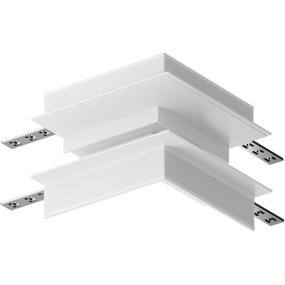 Угловой коннектор внешний вертикальный для накладного шинопровода Maytoni Gravity TRA004OCL-22W