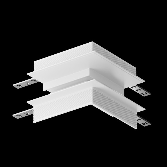 Угловой коннектор внешний вертикальный для накладного шинопровода Maytoni Gravity TRA004OCL-22W