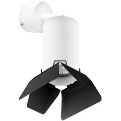 Спот настенный Lightstar RB436437 RULLO под лампу 1xGU10 50W Спот настенный Lightstar RB436437 RULLO под лампу 1xGU10 50W