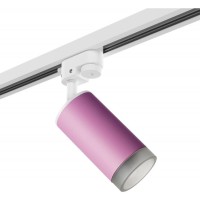 Однофазный двужильный трековый светильник Lightstar R1T43230 Rullo под сменную лампу GU10