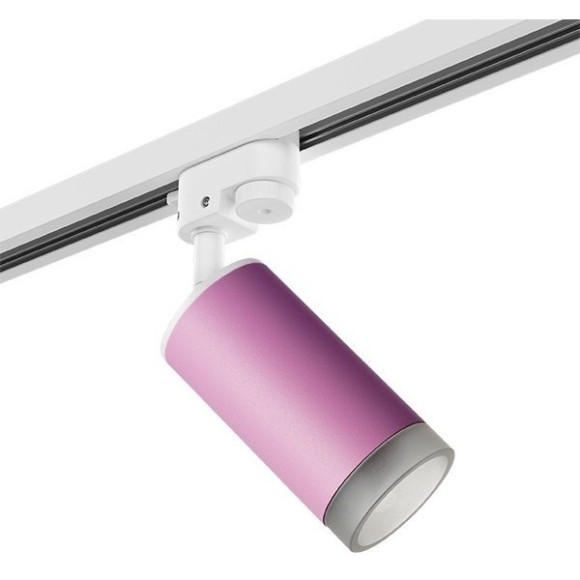 Однофазный двужильный трековый светильник Lightstar R1T43230 Rullo под сменную лампу GU10