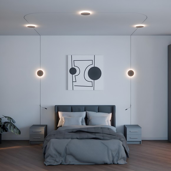 Светильник отраженного света 24V 5W 200° 3000K, черный Linea Lightstar 236137