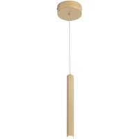 ST614.203.06 Светильник подвесной ST-Luce Золотистый/Золотистый LED 1*6W 4000K Подвесные светильники