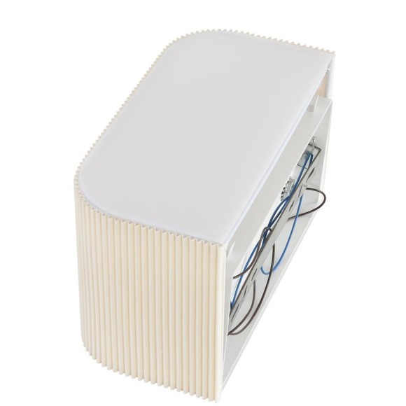 8327/2W MODERNI LN26 424 белый/бежевый, металл/текстиль/пластик Бра E14 2*40W 220V GOFERA