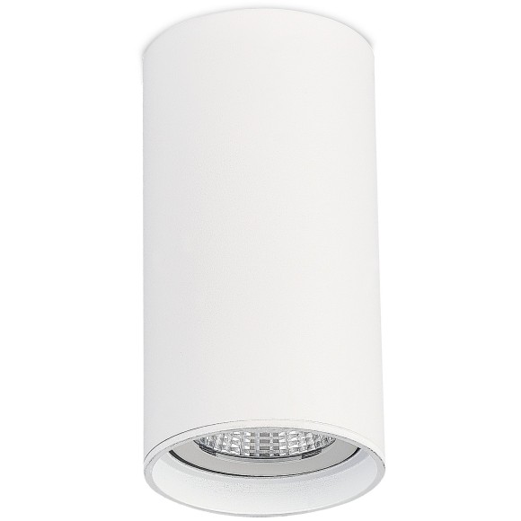 ST157.542.15 Светильник потолочный Белый LED 1*15W 4000K 1 200Lm Ra90 60° IP44 D75xH140 220-265V Накладные светильники