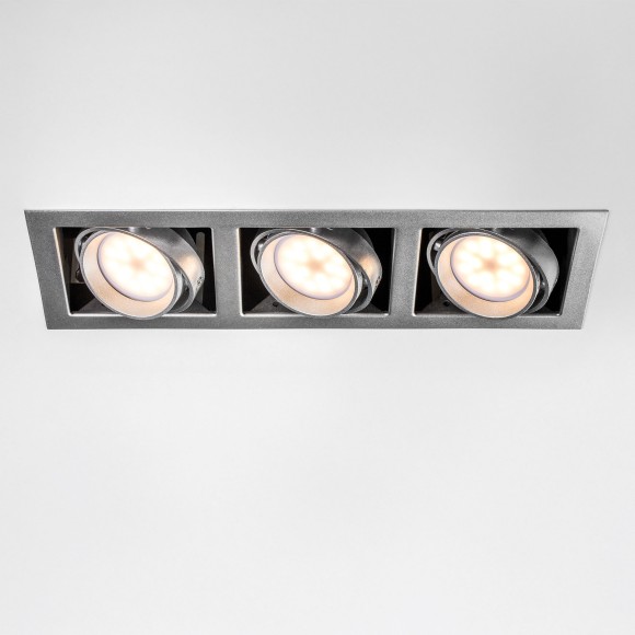 Встраиваемый светильник Lightstar 214037 Cardano под лампы 3xGU5.3 150W